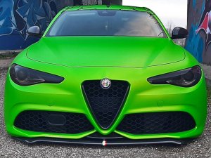 Alfa Romeo Giulia Front Spoiler - Carbon Fiber - Italia Style - Stile Italia - Sport/ Ti/ Veloce - V3 Alfa Romeo Giulia Front Spoiler - Carbon Fiber - Italia Style - Stile Italia - Sport/ Ti/ Veloce - V3